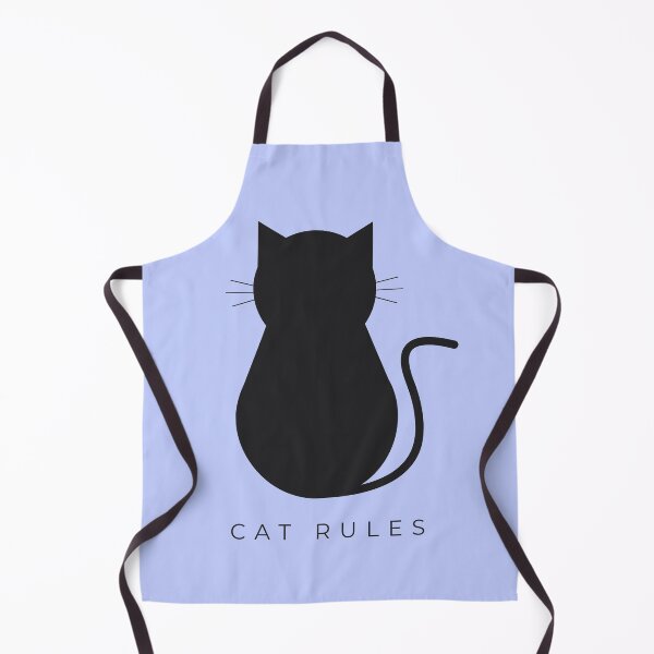Aperçu de l'œuvre Les Règles du Chat - Art Minimaliste Moderne Blue créée et vendue par Très Joli Brothers.