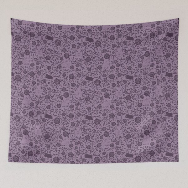 Item preview, Guinea Pig Pattern | Cute Cavy Aesthetic Animal Design in Purple designed and sold by WildLakePatterns.