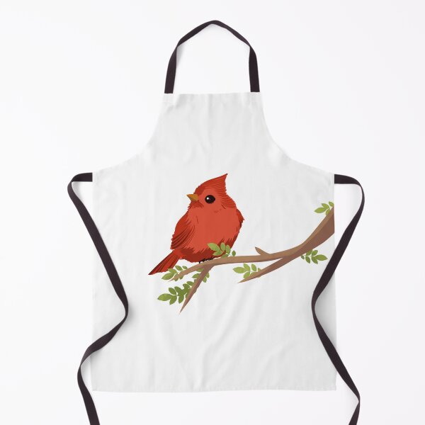 Item preview, Crimson Songbird: Minimalist Red Cardinal Art designed and sold by Trendora Havlais.