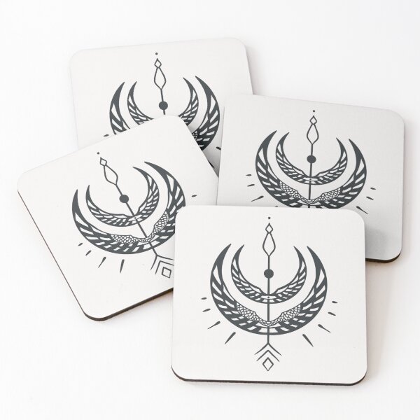 Item preview, Chi Tribe Symbol – Anthracite on Beige designed and sold by Dada Chi.