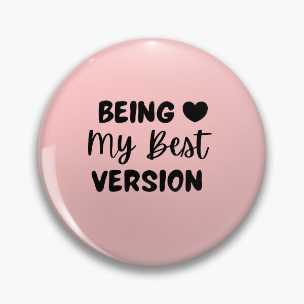 Item preview, A beautiful self confident and motivational quote being my best version designed and sold by AESTHETIC-FLAIR.