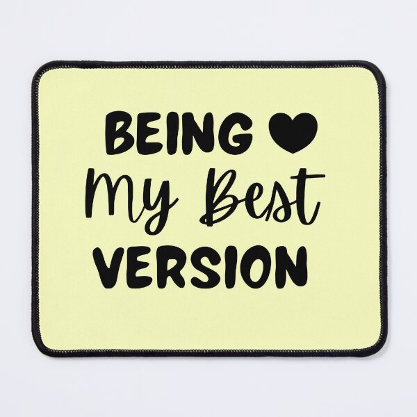 Item preview, A beautiful self confident and motivational quote being my best version designed and sold by AESTHETIC-FLAIR.