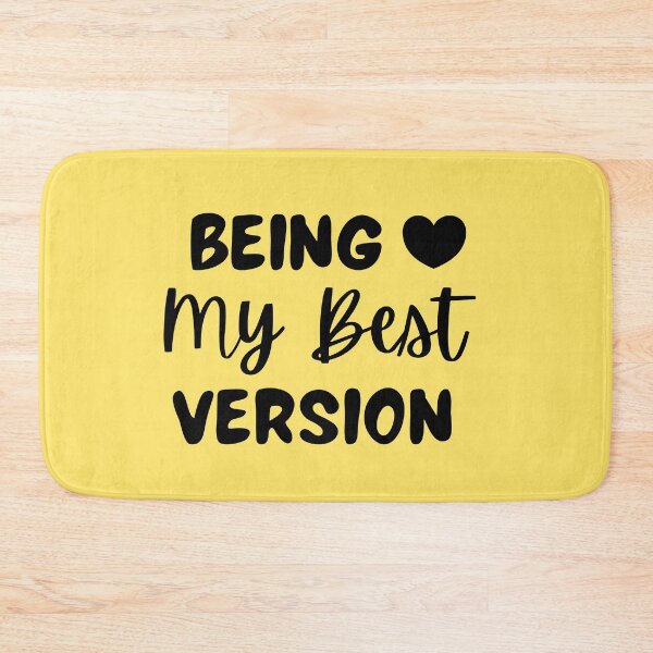 Item preview, A beautiful self confident and motivational quote being my best version designed and sold by AESTHETIC-FLAIR.