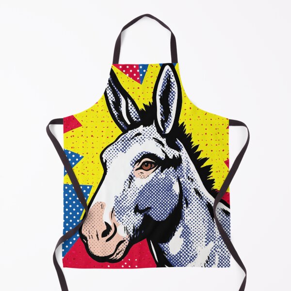 Item preview, Pop Art Donkey Portrait designed and sold by lautir.