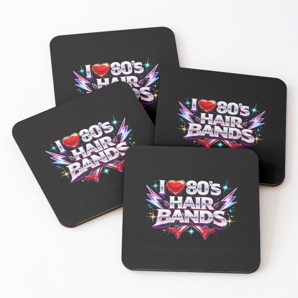 Item preview, I Love 80s Hair Bands Retro Rock Fun Throwback designed and sold by KudoJunichironl.