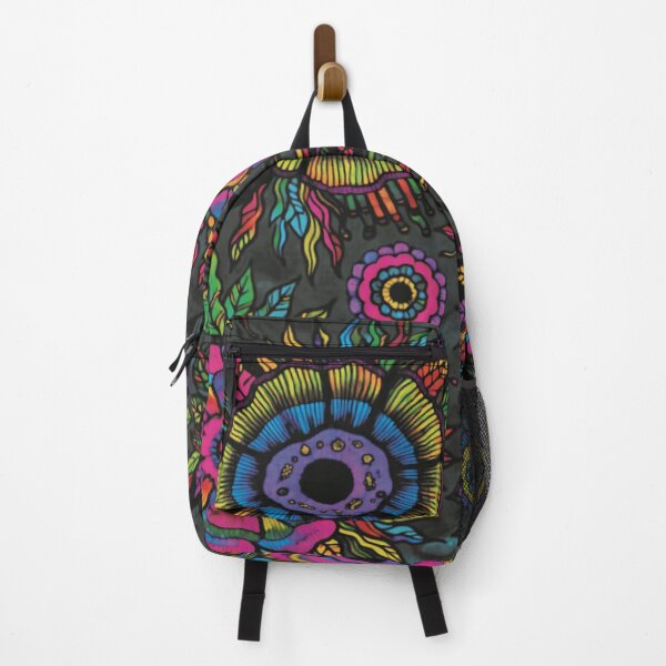 Item preview, OSTARA: Primal Surge — Bold Maximalist Neon Botanical Art designed and sold by Bloom Theory.