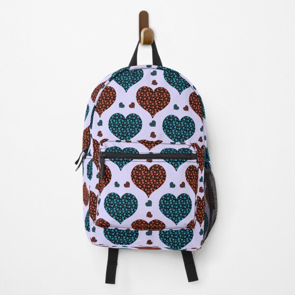 Item preview, Colorful Polka Dot Hearts Pattern – Playful Hand Drawn Love designed and sold by SweetLilith.