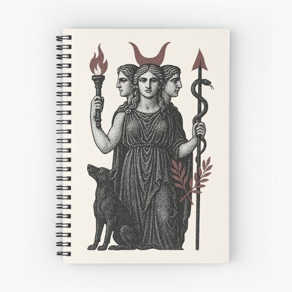 Item preview, Dark Hecate Halftone  designed and sold by Jennifer Chiera.