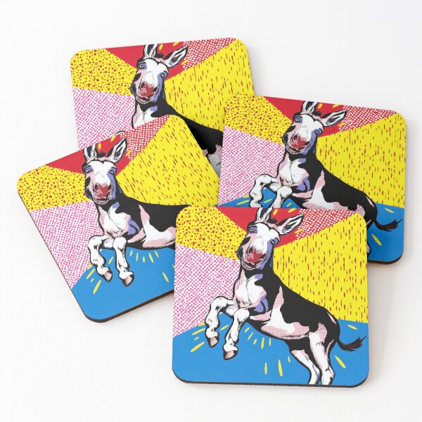 Item preview, Colorful Comic Style Donkey designed and sold by lautir.