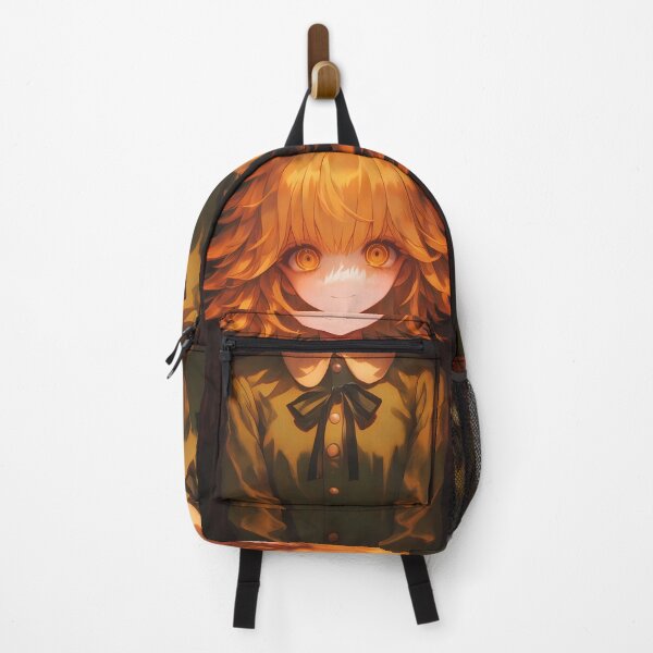 Item preview, Chihiro Fujisaki Danganronpa Warm Orange Glow Cozy Portrait Golden Eyes designed and sold by SuperTeamCanada.