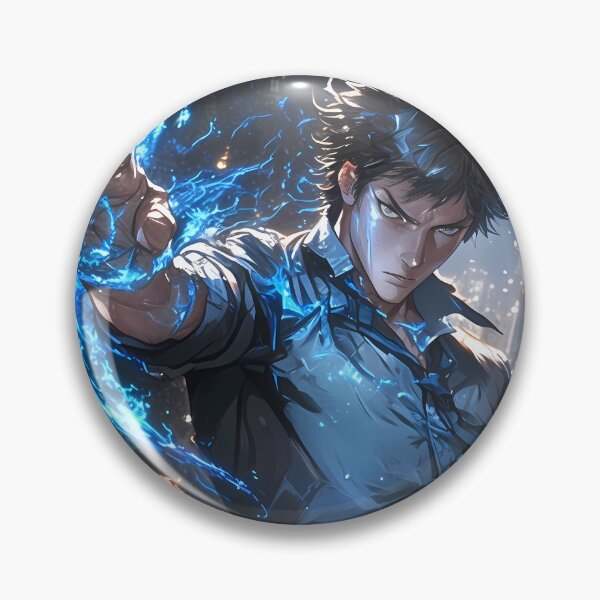 Item preview, Shinya Kogami Psycho Pass Cyberpunk Lightning Night City Intense designed and sold by SuperTeamCanada.
