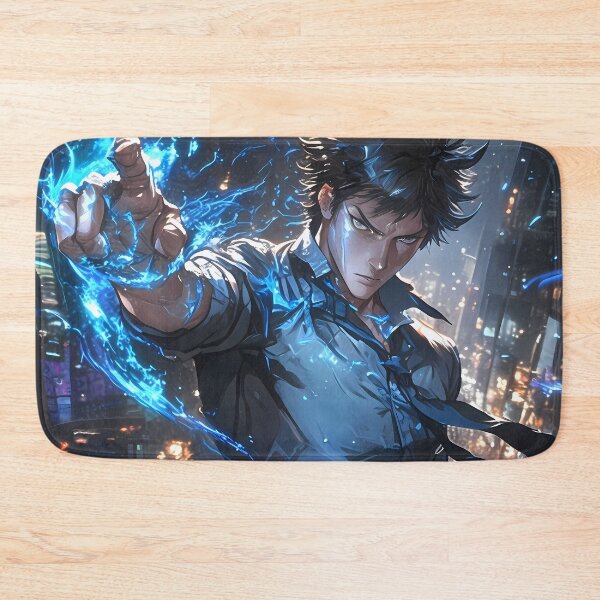 Item preview, Shinya Kogami Psycho Pass Cyberpunk Lightning Night City Intense designed and sold by SuperTeamCanada.