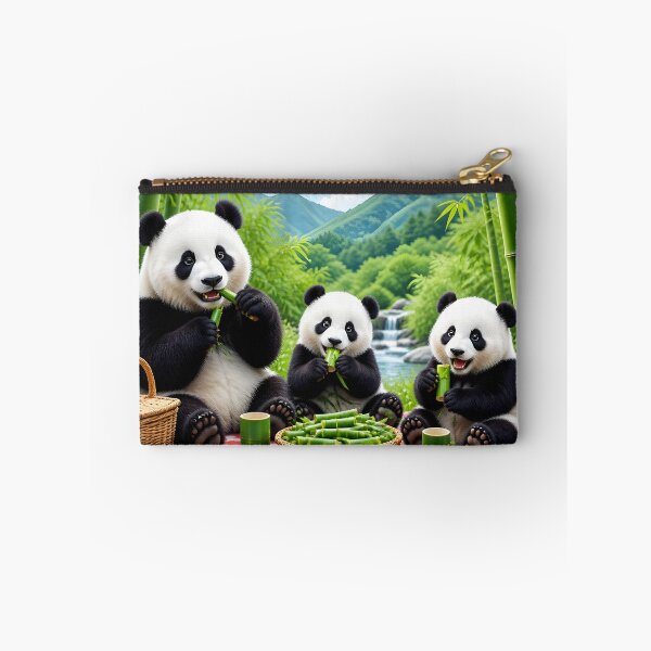 Item preview, panda bears having a snack designed and sold by EdicionesJML.