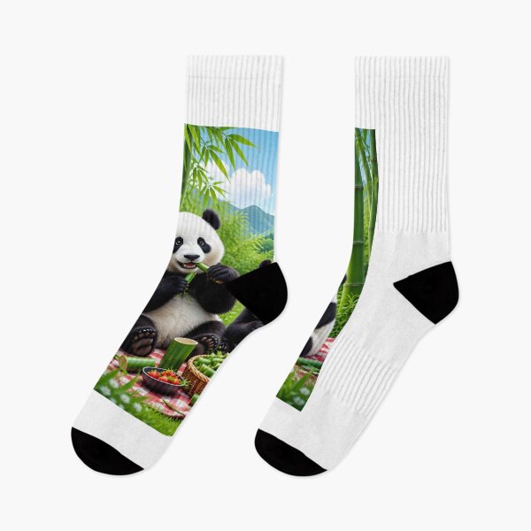 Item preview, panda bears having a snack designed and sold by EdicionesJML.