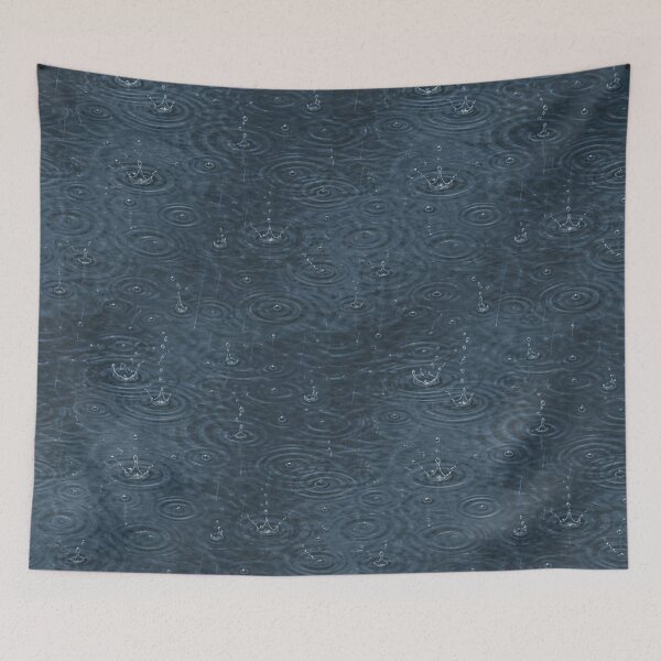 Item preview, Rain Ripples Texture – Light Rain on Water designed and sold by AnimalAirtistry.