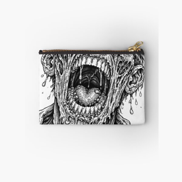Item preview, Screaming Undead Line Art Zombie designed and sold by ArtificialAce.