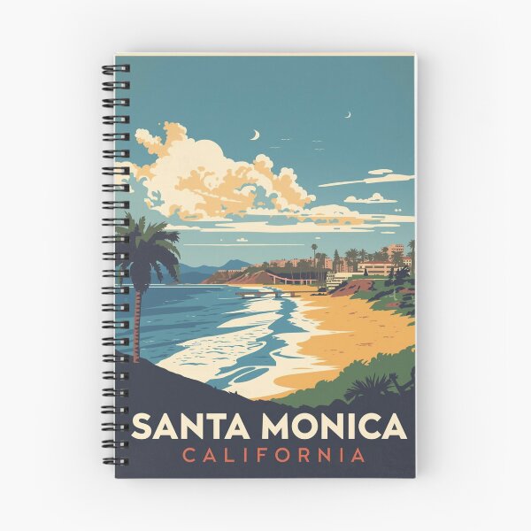 Item preview, Santa Monica Beach California  designed and sold by PamLeeDesign.