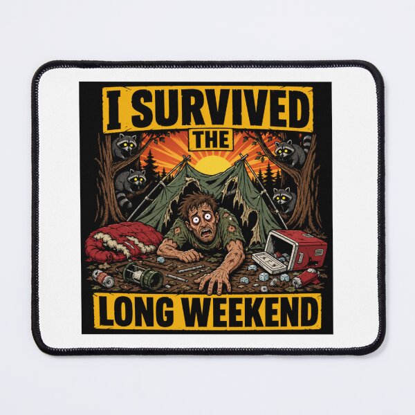 Item preview, LONG WEEKEND SURVIVORSHIP designed and sold by Rare Plus Apparel!.