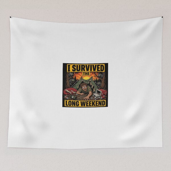 Item preview, LONG WEEKEND SURVIVORSHIP designed and sold by Rare Plus Apparel!.