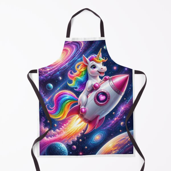 Aperçu de l'œuvre licorne dans l'espace créée et vendue par EdicionesJML.