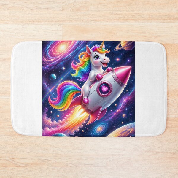 Aperçu de l'œuvre licorne dans l'espace créée et vendue par EdicionesJML.
