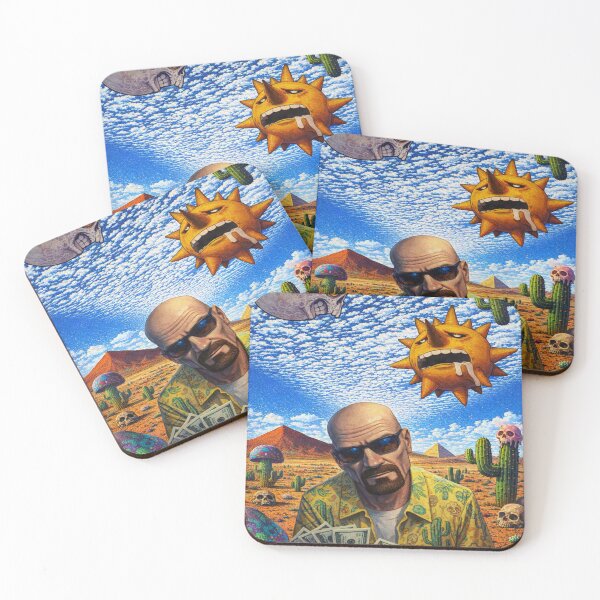 Item preview, Desert High - Heisenberg Trippy Surrealism Art designed and sold by RumiRogue.