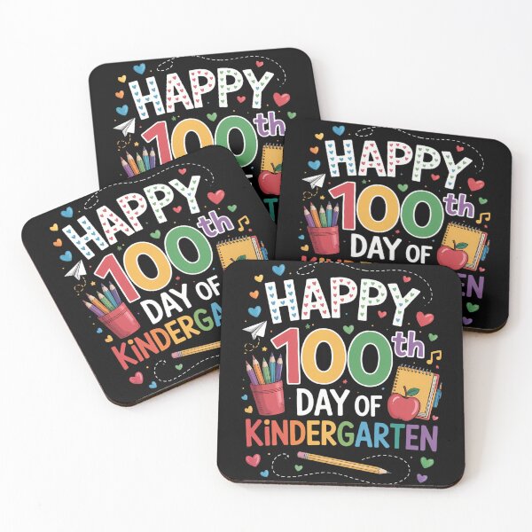 Item preview, 100 Days of Kindergarten Teacher Happy 100th Day of School designed and sold by TrinaEspinoza.