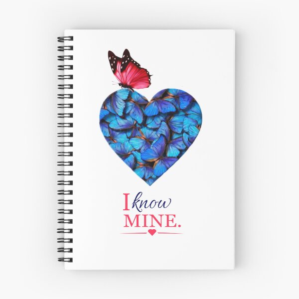 Item preview, Different Colors, One Heart – I Know Mine Minimal Conceptual  butterfly Art designed and sold by LeelaWorks.org.