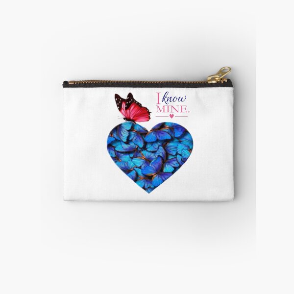 Item preview, Different Colors, One Heart – I Know Mine Minimal Conceptual  butterfly Art designed and sold by LeelaWorks.org.