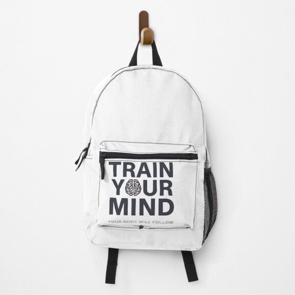 Item preview, Train Your Mind Your Body Will Follow | Fitness Motivation Design Apparel designed and sold by guchieworldcollection.
