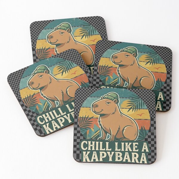 Item preview, kapybara designed and sold by ThreadedMagic.