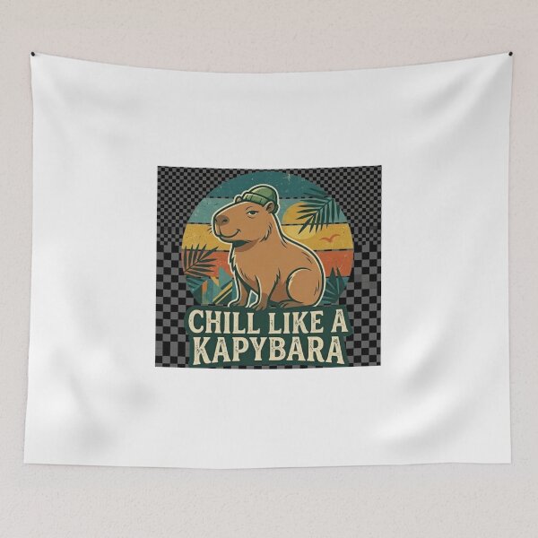 Item preview, kapybara designed and sold by ThreadedMagic.