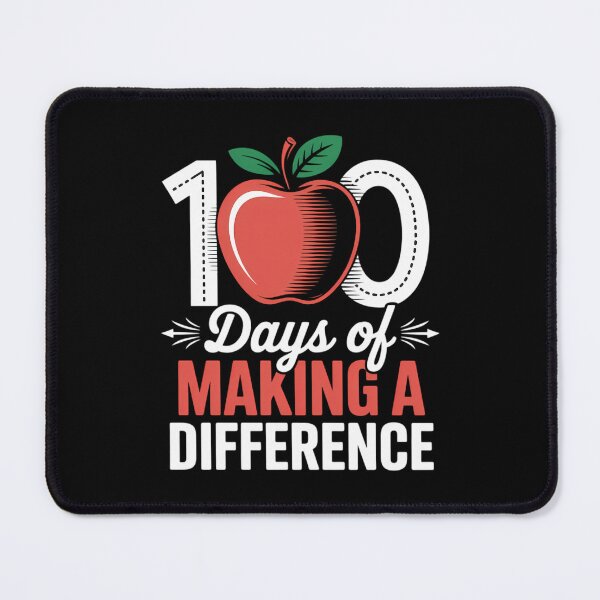 Item preview, 100 Days of Making Difference 100th Day of School Teacher designed and sold by TrinaEspinoza.