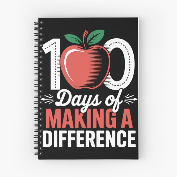 Item preview, 100 Days of Making Difference 100th Day of School Teacher designed and sold by TrinaEspinoza.