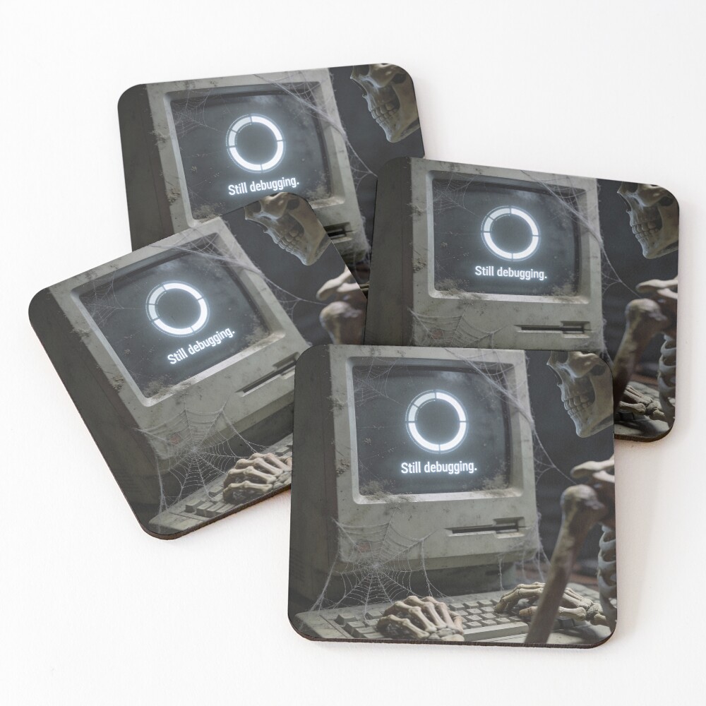 Item preview, Coasters (Set of 4) designed and sold by ThePixelPantry.