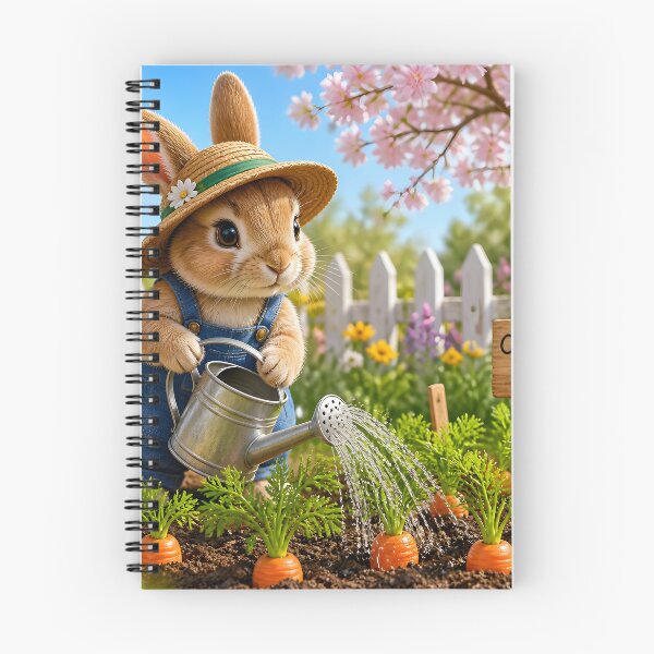Item preview, the gardener bunny designed and sold by EdicionesJML.