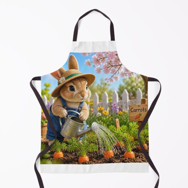 Item preview, the gardener bunny designed and sold by EdicionesJML.