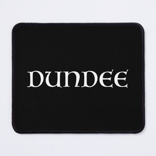 Item preview, Dundee old medieval style text (White) designed and sold by STUDIO-72.