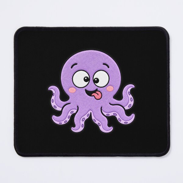 Item preview, Silly Octopus Kawaii Cute Funny Goofy Octopus Cartoon Sticker designed and sold by ColorSplash123.