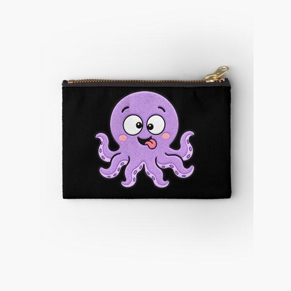 Item preview, Silly Octopus Kawaii Cute Funny Goofy Octopus Cartoon Sticker designed and sold by ColorSplash123.