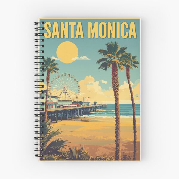 Item preview, Santa Monica Pier California designed and sold by PamLeeDesign.