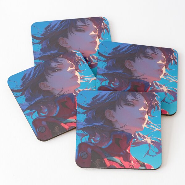 Item preview, Misato Katsuragi Neon Genesis Evangelion Windy Sky Determined designed and sold by riadjamai.