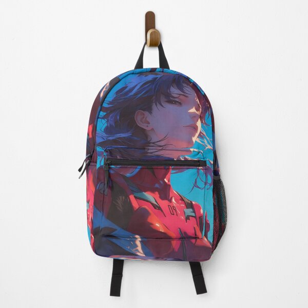 Item preview, Misato Katsuragi Neon Genesis Evangelion Windy Sky Determined designed and sold by riadjamai.