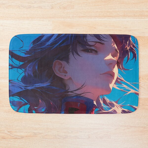 Item preview, Misato Katsuragi Neon Genesis Evangelion Windy Sky Determined designed and sold by riadjamai.