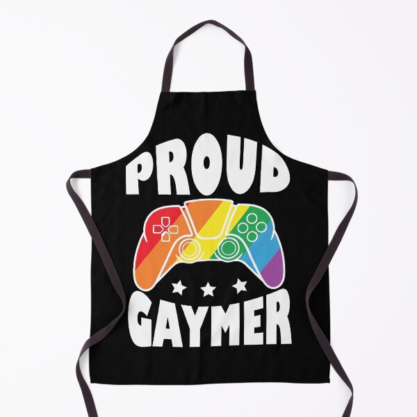 Item preview, Proud Gaymer Retro Rainbow LGBT designed and sold by PmindHalow.