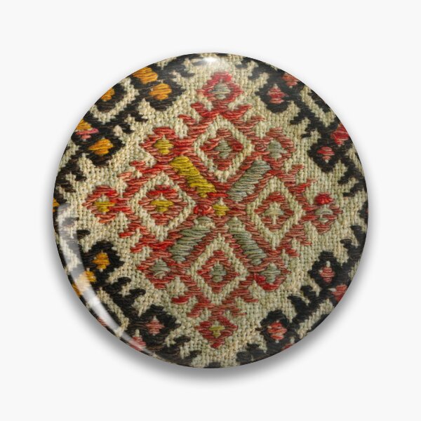 Item preview, Vintage Folk Diamond Geometric Textile Pattern designed and sold by Peac7e.