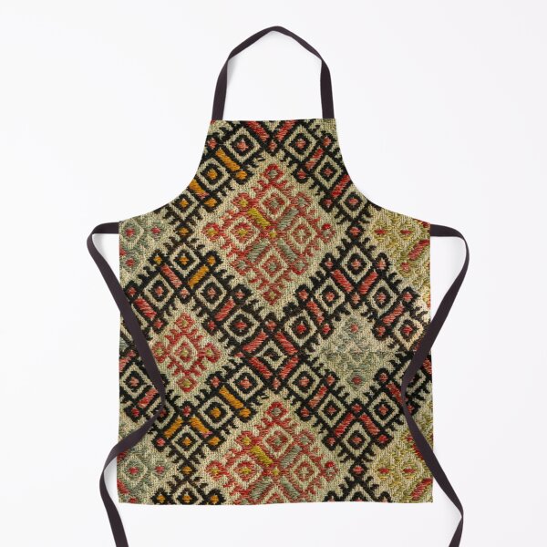 Item preview, Vintage Folk Diamond Geometric Textile Pattern designed and sold by Peac7e.