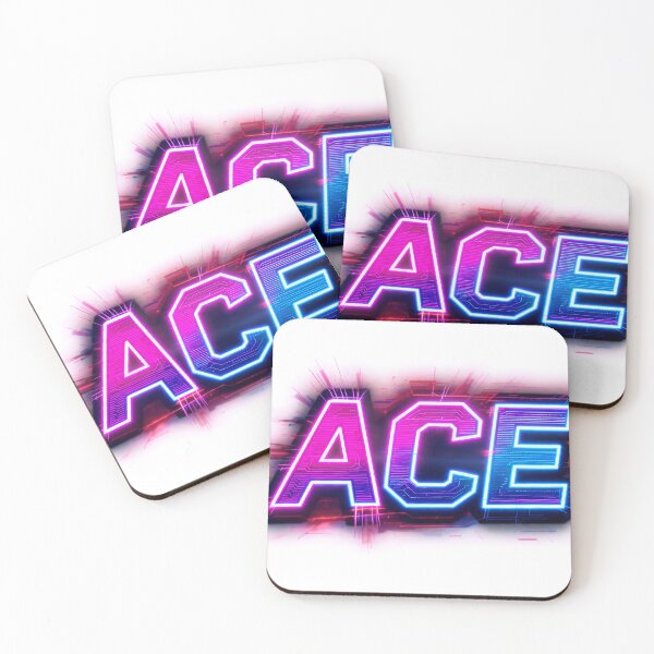 Item preview, *ACE - Neon Esports Gaming T-Shirt Design* designed and sold by Petringo.