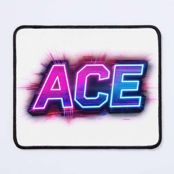 Item preview, *ACE - Neon Esports Gaming T-Shirt Design* designed and sold by Petringo.