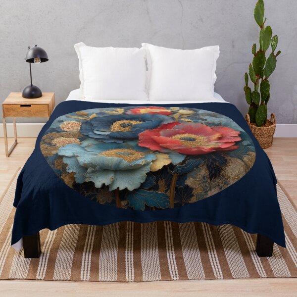 Item preview, Elegance of Peonies in Textured Impasto Style designed and sold by colorful-white.